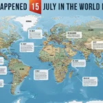 15 July का दिन भारत और विश्व के इतिहास में कई महत्वपूर्ण घटनाएँ