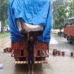 ट्रक से 100 बोरी पान मसाला के साथ 20 बोरी च्युंइग तंबाकू बरामद, चालक नहीं दिखा पाया जरूरी दस्तावेज