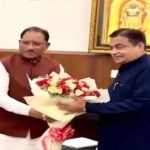 केंद्रीय मंत्री नितिन गडकरी से मिले मुख्यमंत्री विष्णुदेव साय