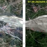 उत्तराखंड के धराली में कितनी हुई बर्बादी? ISRO ने अपनी सैटेलाइट तस्वीरों में दिखाया तबाही के पहले और बाद का मंजर