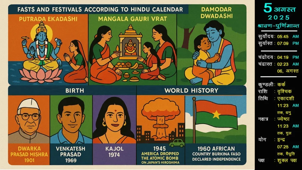 5 August