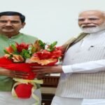 PM मोदी से केंद्रीय राज्य मंत्री तोखन साहू ने की मुलाकात