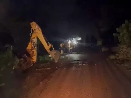 JCB Accident