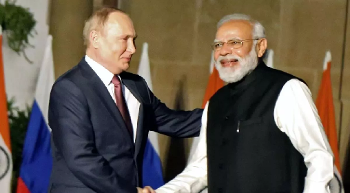 Phone call between PM Modi and Putin