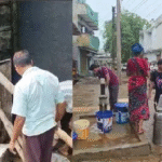 पानी के लिए मचा हाहाकार, 4 दिन से सप्लाई ठप, 60 से अधिक हजार स्थानीय निवासी परेशान…