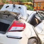 Road Accident: सड़क हादसा, मवेशी को बचाने के चक्कर में तीन की मौत, दो घायल
