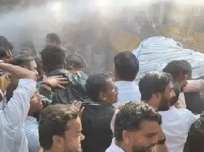 Congress Protest In Bilaspur