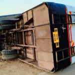 Bilaspur Bus Accident : बिलासपुर बस हादसा, खपराखोल के पास अनियंत्रित होकर पलटी जुनेजा बस, 40 यात्री थे सवार, 2 की हालत गंभीर
