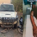Road Accident In Mahasamund : पर्यटन मंत्री के काफिले की स्कॉर्पियो पलटी, CAF जवान का हाथ टूटा, हेड कांस्टेबल घायल