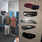 मौदहापारा पुलिस की कार्रवाई: धारदार हथियार से हमला करने वाले 4 आरोपी पकड़े गए, अवैध चाकू बेचने वाला संचालक भी नपा