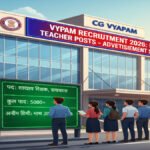 CG Teacher Recruitment 2026 :  व्यापम को मिली हरी झंडी छत्तीसगढ़ स्कूल शिक्षा विभाग में 5000 पदों पर सीधी भर्ती शुरू