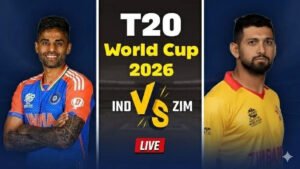India vs Zimbabwe Live Updates