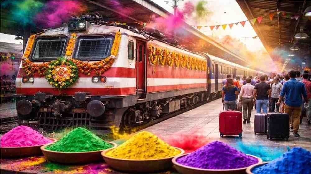 Holi Special Trains 2026