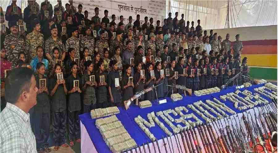 1108 Naxals Surrender