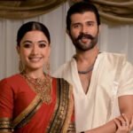 Vijay-Rashmika : हैदराबाद में हुआ ‘Virosh’ का ग्रैंड रिसेप्शन’ लाल साड़ी में रश्मिका का ‘नेशनल क्रश’ अवतार, सितारों से सजी शाम