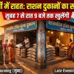 भीषण गर्मी में राहत : छत्तीसगढ़ में राशन दुकानों का समय बदला, सुबह 7 से रात 9 बजे तक खुलेंगी