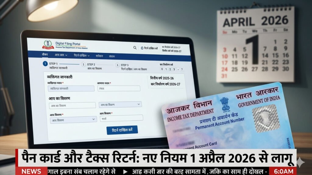 PAN Card New Rules April 1 2026