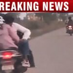 Chhattisgarh Breaking News : खतरनाक स्टंट का वीडियो वायरल: बीच सड़क पर रोमांस के चक्कर में जान जोखिम में डालता दिखा जोड़ा