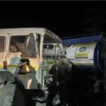 Road Accident : भीषण सड़क हादसा , टैंकर-ट्रेलर की टक्कर, चालक फंसा, 3 घंटे जाम में फंसा मंत्री का काफिला
