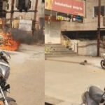Chhattisgarh News : धू-धू कर जली मोटरसाइकिल , चंद मिनटों में राख हुआ लाखों का ‘सपना’