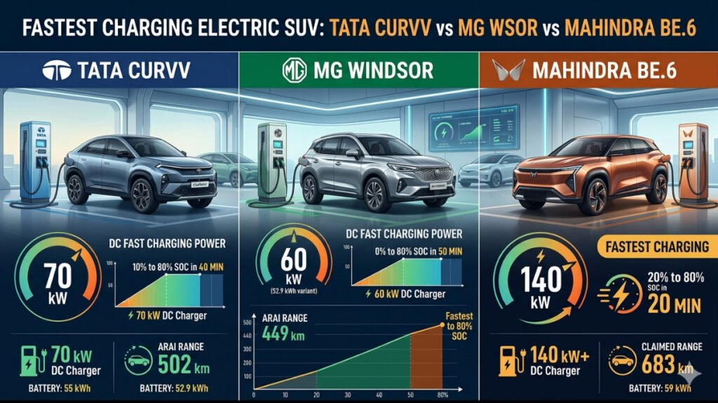 Fastest Charging Electric SUV