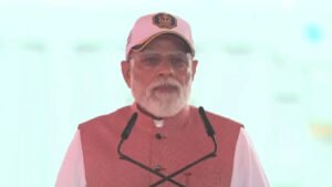 PM Modi: Maritime security gets a boost; three indigenous warships inducted into the Indian Navy.