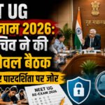 NEET UG री-एग्जाम 2026: गृह सचिव ने की हाई-लेवल बैठक, सुरक्षा और पारदर्शिता पर जोर