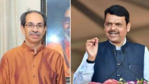 Devendra Fadnavis hits back at Uddhav Thackeray.