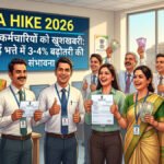 DA Hike 2026 : केंद्रीय कर्मचारियों को जल्द मिल सकती है खुशखबरी, महंगाई भत्ते में 3-4% बढ़ोतरी की संभावना