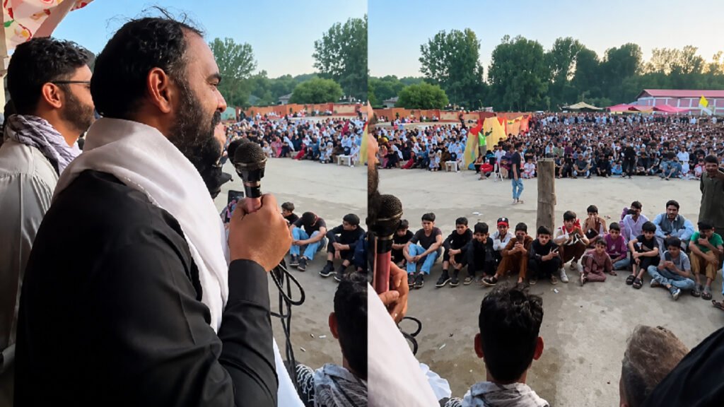JAAC leader Sardar Aman Khan sought humanitarian aid from India.