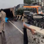 CG News : दो टुकड़ों में बंटा ट्रक’ संतोषी नगर ओवरब्रिज पर भीषण हादसा, सड़क के दोनों ओर लगा लंबा जाम’ VIDEO वायरल