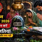Sawan Shivratri 2026 : सावन शिवरात्रि पर भूलकर भी न करें ये 6 गलतियां, अधूरी रह सकती है पूजा; जानें क्या चढ़ाएं और क्या नहीं