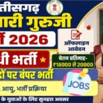 Sangwari Guruji Recruitment : छत्तीसगढ़ में निकली संगवारी गुरुजी की बंपर भर्ती, ऐसे करें आवेदन’ देखें पूरी डिटेल