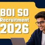 BOB SO Recruitment 2026 : स्पेशलिस्ट ऑफिसर के 1100 पदों पर भर्ती शुरू, जानें आखिरी तारीख और पूरी डिटेल