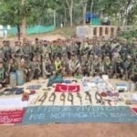 CRPF ने बरामद किए 14 नक्सल डंप, भारी मात्रा में IED और हथियार जब्त’ बीजापुर के जंगलों में बड़ी कार्रवाई