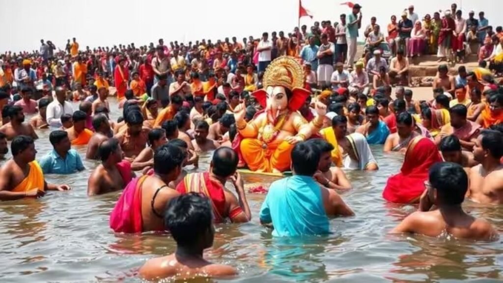 गणेश विसर्जन के दौरान हादसों ने मचाया हड़कंप, सब-इंस्पेक्टर समेत 13 की मौत