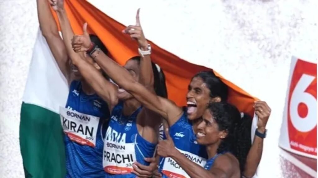 Asian Games 2026 : महिला रिले टीम ने जीता गोल्ड, पुरुष टीम को मिला ब्रॉन्ज’ भारत के कुल मेडल 52 हुए
