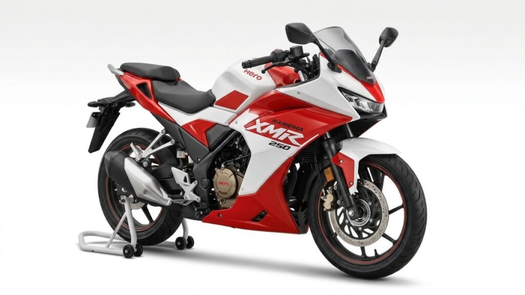 Hero Karizma XMR 250 नए रेड कलर में आई नजर, जल्द लॉन्च की उम्मीद; जानें फीचर्स Hero Karizma XMR 250