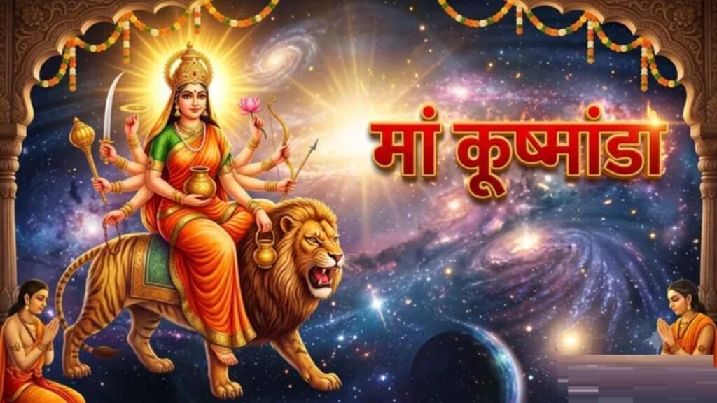 Navratri 2026 : नवरात्रि के चौथे दिन करें मां कूष्मांडा की पूजा, जानें शुभ मुहूर्त, पूजा विधि, कथा और मंत्र