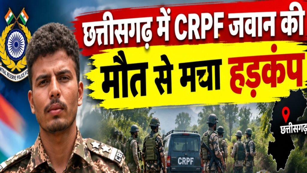CG News : सुकमा में CRPF सब इंस्पेक्टर की गोली लगने से मौत, जांच में जुटी पुलिस