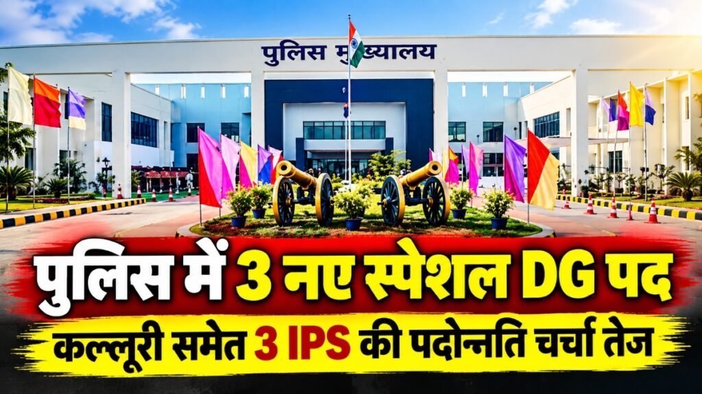 IPS Promotion : छत्तीसगढ़ पुलिस में 3 नए स्पेशल डीजी पदों को मंजूरी, कल्लूरी समेत 3 वरिष्ठ IPS अफसरों की पदोन्नति की चर्चा तेज