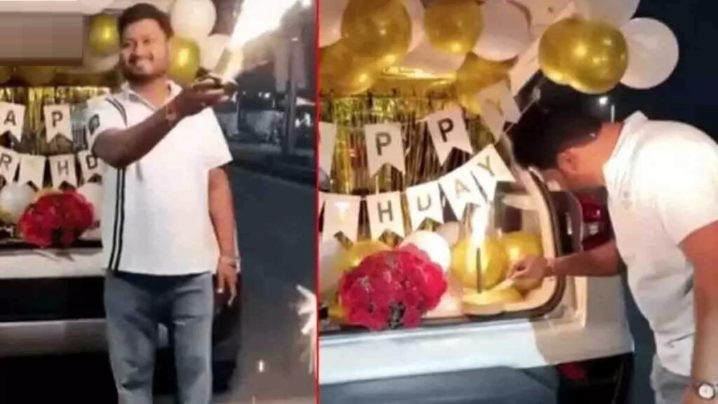 CG News : बीच सड़क पर नायब तहसीलदार का बर्थडे सेलिब्रेशन, फिल्मी गाने पर बनाई रील, वीडियो वायरल होने के बाद FIR दर्ज