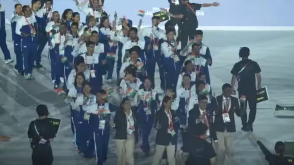 Asian Games 2026 : भारत माता की जय के नारों से गूंजा स्टेडियम, 85 मेडल के साथ भारत ने किया अभियान का समापन