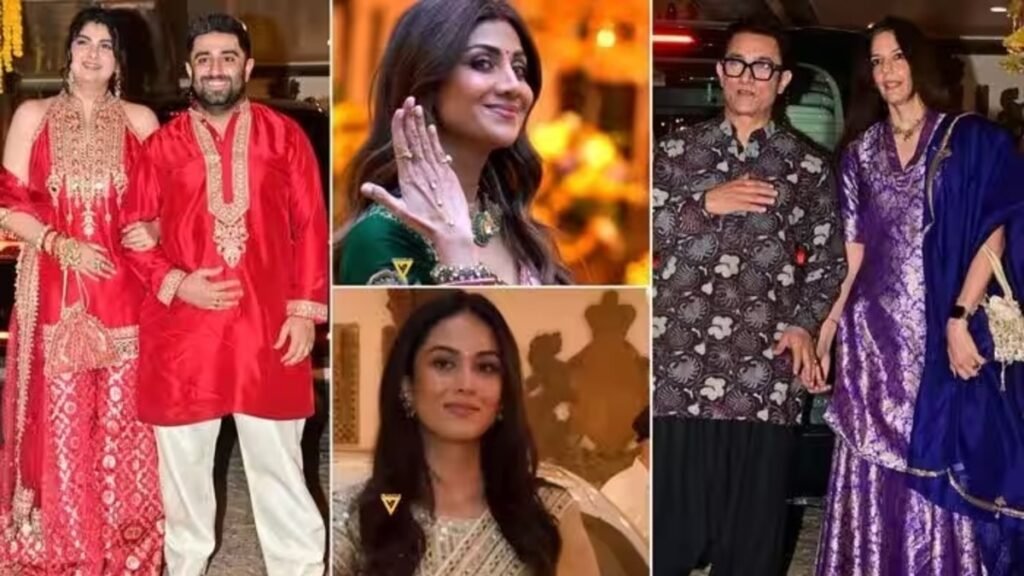Bollywood Celebrities Karwa Chauth: अनिल कपूर के घर करवा चौथ की धूम, मीरा कपूर-अंशुला कपूर के लुक ने खींचा सबका ध्यान